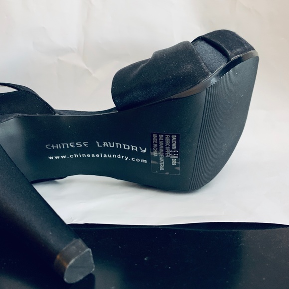 chinese laundry black shoes
